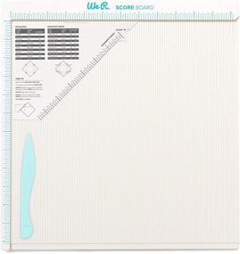 img 1 attached to 🎨 We R Memory Keepers Score Board Tool-Basic (3 Piece) Review: A Must-Have for Crafters in Off White