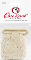 effortlessly tangle-free: secure your style with the one knot hairnet! logo