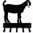nubian goat key rack small logo