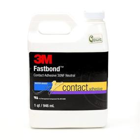 img 2 attached to 🔖 3M Fastbond Contact Adhesive 30NF: Neutral, Versatile 1 Quart Can
