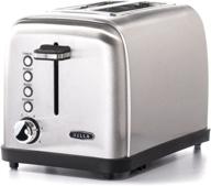 efficient and stylish: bella classics 2-slice stainless steel toaster for perfect toasting логотип