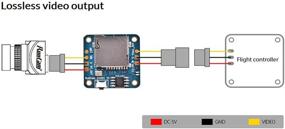 img 2 attached to Crazepony RunCam Mini FPV DVR Recorder - Video & Audio Recording System with M2 Hole, tailor-made for Mini FPV Racing Drones and Quadcopters