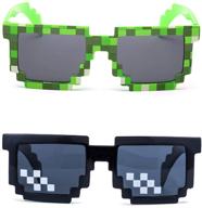 🕶️ игривые солнцезащитные очки 8 бит: детские аксессуары kilofly для защиты и стиля логотип