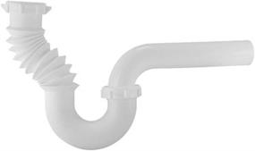 img 2 attached to 🚰 PF WaterWorks PF0704 FlexTRAP - Expandable Flex-N P-Trap, Universal Fit 1-1/2" or 1-1/4" with Reducing Gaskets - Ideal for Kitchen and Bath/Lavatory - White