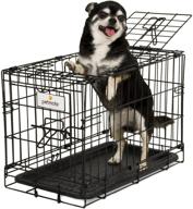 🐾 optimized for seo: petmate training retreat wire crate with 1 door logo