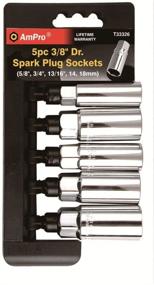 img 1 attached to 🔧 AmPro T33326 5-кусочный набор универсальных свечных гаечных ключей 3/8&#34;