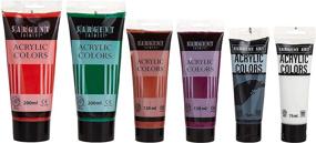 img 3 attached to 🎨 Sargent Art Artist Quality Acrylic Tube Paints: Explore Vibrant 12 Color Options