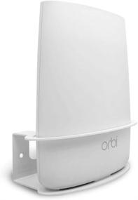 img 4 attached to ALLICAVER Wall Mount Netgear Orbi - Sturdy Metal Stand Holder for Orbi WiFi Router RBS40, RBK40, RBS50, RBK50, AC2200, AC3000 - Compatible (1 pcs)