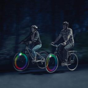 img 1 attached to Nite Ize SpokeLit: Light up your Ride for Safe Night Cycling