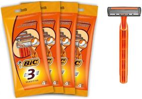 img 4 attached to BIC Sensitive Mens Disposable Razors
