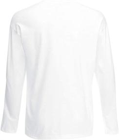 img 3 attached to 👕 Fruit of the Loom Sofspun Long Sleeve SFLR Men's Clothing