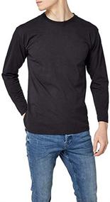 img 1 attached to 👕 Fruit of the Loom Sofspun Long Sleeve SFLR Men's Clothing