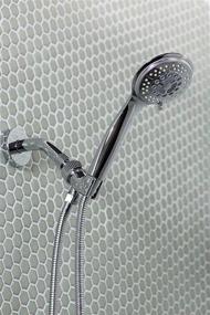 img 3 attached to 🚿 Optimized Showerhead - Showertopia High Pressure 5 Settings Shower Head S-01 (Showerhead Only)