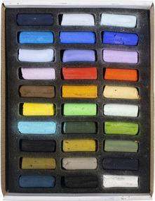 img 1 attached to 🎨 Sennelier Soft Pastels Half Stick Set - Seaside Collection - 30-Piece Package