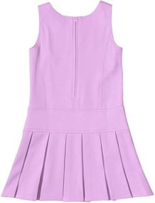 img 1 attached to 👗 Stretchable Pleated School Uniforms for Girls – Bienzoe Girls' Clothing