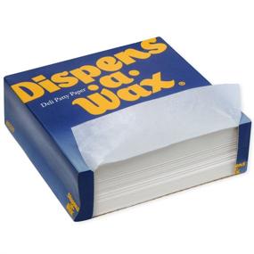 img 4 attached to 🧾 Deli Patty Paper: Dispens-A-Wax 801200, 6x6 White, 10 Boxes/Case - GP PRO (Georgia-Pacific)