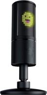 🎤 razer seiren emote: compact streamer microphone with supercardioid recording pattern logo