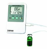 🌡️ thomas traceable refrigerator/freezer plus thermometer 4527, with vaccine bottle probe (5ml), temperature range -58 to 158°f logo