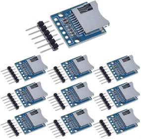 img 4 attached to ANMBEST 10PCS Micro SD SDHC TF Card Adapter Reader Module + SPI Interface Level Conversion Chip for Arduino