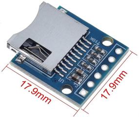 img 3 attached to ANMBEST 10PCS Micro SD SDHC TF Card Adapter Reader Module + SPI Interface Level Conversion Chip for Arduino