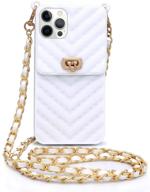 luvi crossbody case compatible with iphone 12 pro/iphone 12 6 cell phones & accessories logo