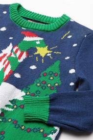 img 1 attached to Hybrid Apparel Christmas Sweater X Large Boys' Clothing