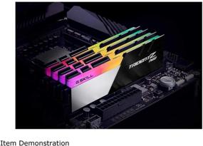 img 1 attached to 💪 G.Skill Trident Z NEO Series 16GB (2 x 8GB) DDR4 3600 CL14-15-15-35 1.45V Dual Channel Desktop Memory (F4-3600C14D-16GTZNB) Серия памяти G.Skill Trident Z NEO объемом 16 ГБ (2 x 8 ГБ) DDR4 3600 CL14-15-15-35 1.45V двухканальная память для настольных компьютеров (F4-3600C14D-16GTZNB)