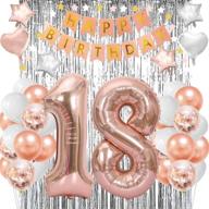 🎉 fun and fabulous: 18th birthday decorations for girls – stunning party decor and balloons! логотип