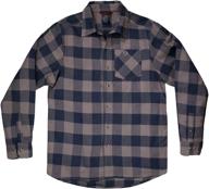 👕 men's mossy oak buffalo plaid flannel shirts for trendy clothing logo