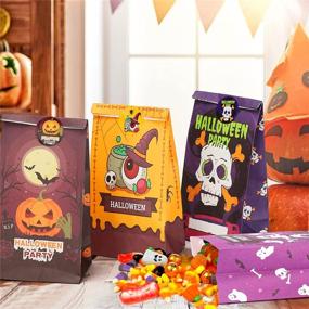 img 3 attached to 🎃 Halloween Stickers, Mini Snacks, Halloween Treats, Party Supplies