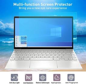 img 2 attached to Premium 2 Pack 15.6 Inch Laptop Screen Protector - Anti Glare, Anti Blue Light, Anti-scratch - Compatible with HP/Dell/Asus/Acer/Sony/Samsung/Lenovo - 16:9 Display - Eye Protection Guaranteed!