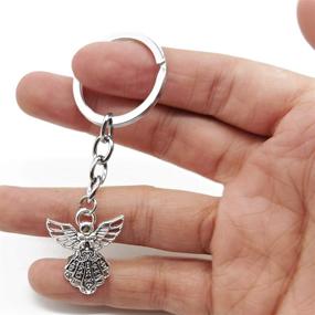 img 2 attached to 🔑 50PCS Silver Guardian Keychain by RONYOUNG