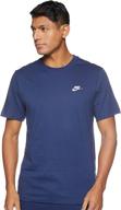 ultimate comfort and style: men's nike sportswear club t-shirt logo