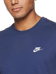 img 2 attached to Ultimate Comfort and Style: Men's Nike Sportswear Club T-Shirt