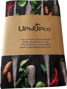 img 2 attached to Superior Microfiber Kitchen Towels Set by UpNUpCo: Ultimate Kitchen Hand Towels for Superior Cleanup!