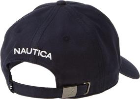 img 2 attached to 🧢 Nautica Men's Classic Logo Baseball-Cap Hat: Adjustable and Timelessly Stylish