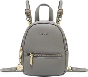 img 4 attached to Versatile and Stylish Leather Crossbody 👜 Shoulder Women's Handbags & Wallets by Aeeque Backpack