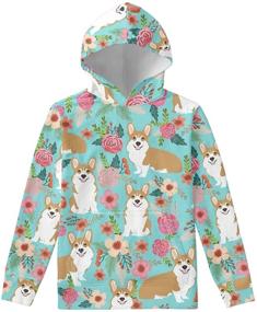 img 4 attached to 👕 Stylish Biyejit Hoodies with Cozy Pockets: Trendy Boys' Pullover Sweatshirts