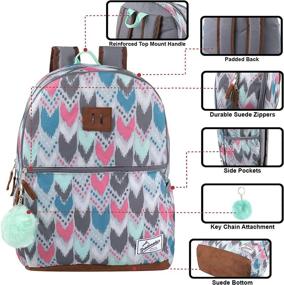 img 3 attached to 🎒 Modern Fashion College Backpacks: Trailmaker Backpacks