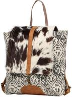 🎒 myra bag oriental upcycled backpack: a stylish and eco-friendly choice logo