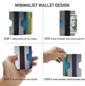 img 3 attached to 💼 Streamline Your Style with Denfany Minimalist Wallets – RFID Blocking Wallets for Ultimate Security