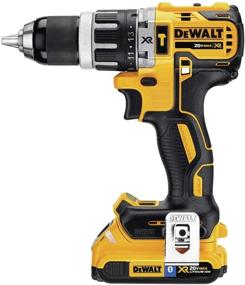 img 3 attached to DCK287D2 DEWALT Cordless 🔧 Impact Drill Kit with Brushless Motor