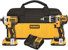 img 4 attached to DCK287D2 DEWALT Cordless 🔧 Impact Drill Kit with Brushless Motor