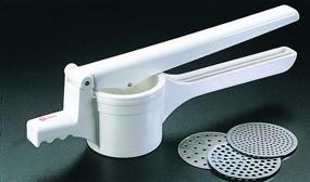 img 1 attached to Potato Ricer by Metaltex USA Inc. - White