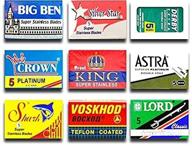 astra derby shark lord treet voskhod big quality razor blades different logo