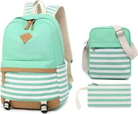 img 3 attached to 🎒 Girls School Bookbags: Trendy and Functional Shoulder Backpacks