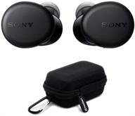 🎧 sony wf-xb700 true wireless earbuds with enhanced extra bass (black) & knox gear earphone case for sony wf-sp800 and wf-xb700 true wireless earbuds bundle (2 items) logo