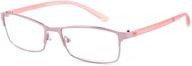 👓 women's blue light blocking reading glasses - wanwan anti-reflective tr90 readers logo