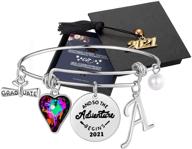 graduation inspirational meaningful crystal bracelets logo