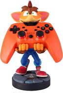 🦊 quantum crash bandicoot cable guy phone and controller holder by exquisite gaming - ultimate seo-optimized accessory logo